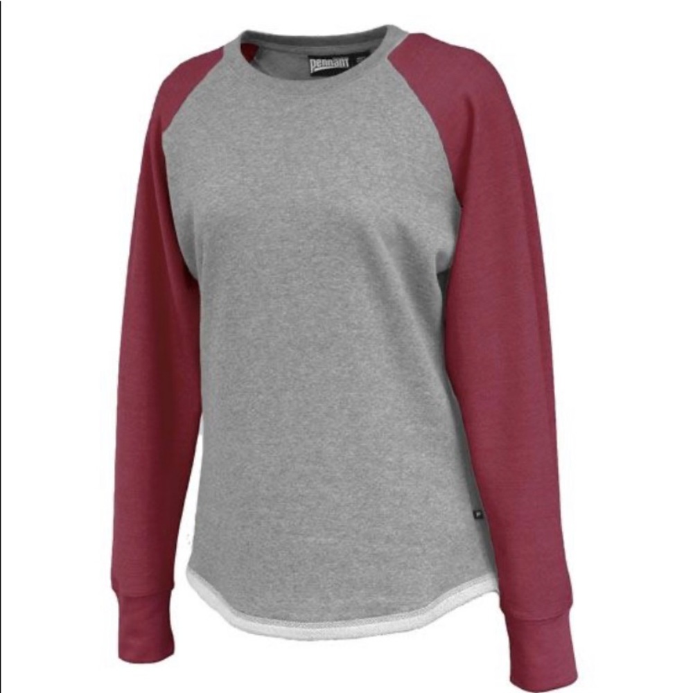Women’s hi lo crew sweatshirt